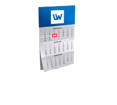 3-Monatskalender (Einblatt-Variante)