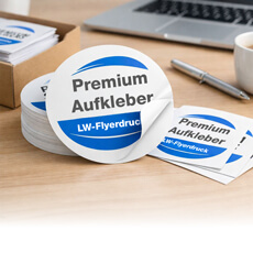 Aufkleber drucken