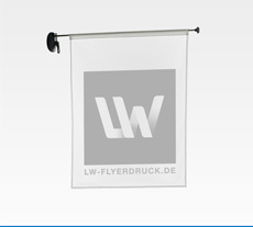 Window-Flag mit Saugnapf drucken, 70 x 70 cm