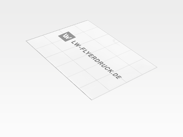 Coupon-Bögen perforiert mit 24 Coupons