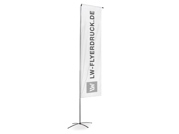 Square-Flag mit Ausleger