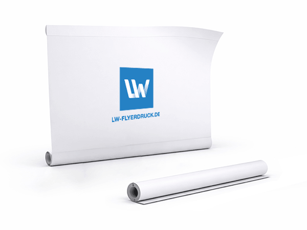 Deko-Banner beidseitig bedruckt, Druck