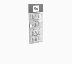3- und 4-Monatskalender 4-Monatskalender (Mehrblock-Variante)