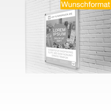Backlightfolie Wunschformat