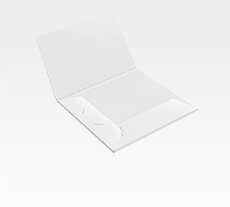 Mappen 2-teilig mit Laschen drucken